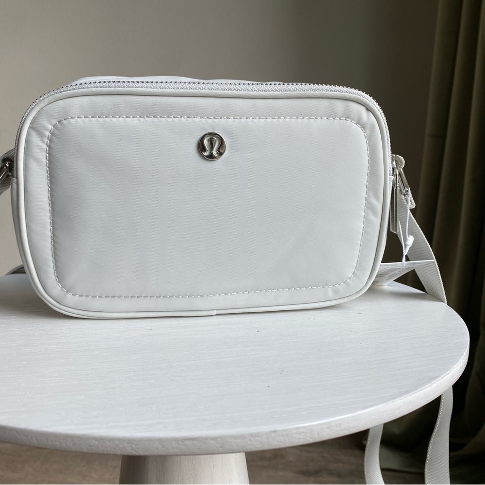 Lululemon Athletica White Minimalist Crossbody Bag